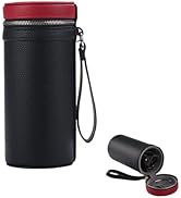HUYUTAWE Sunglasses Travel Case 3 slots - Eyeglasses Holder Box Recycled PU Leather Glasses Stora...