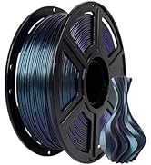 FLASHFORGE PLA Filament 1.75mm +/- 0.02mm Burnt Titanium, Color Changeable 3D Printer Filament 1k...