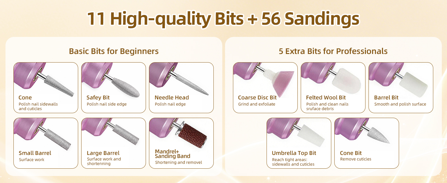 Electric Nail File Kit