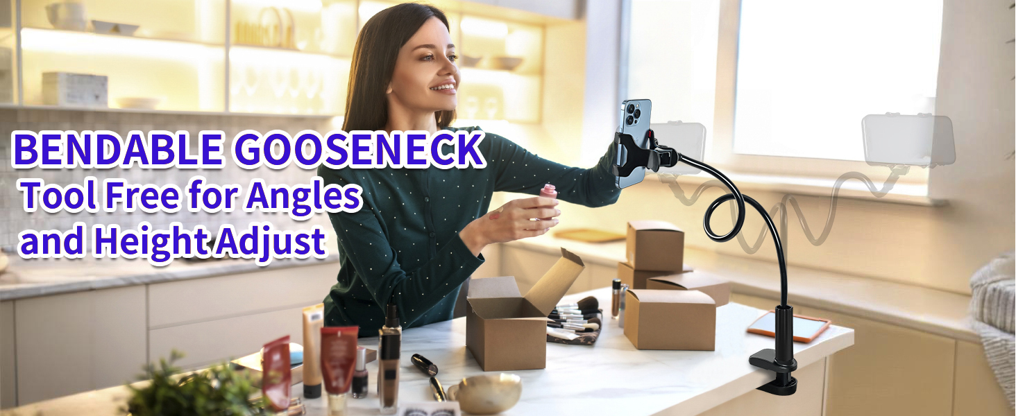 flexibel phone holder for bed