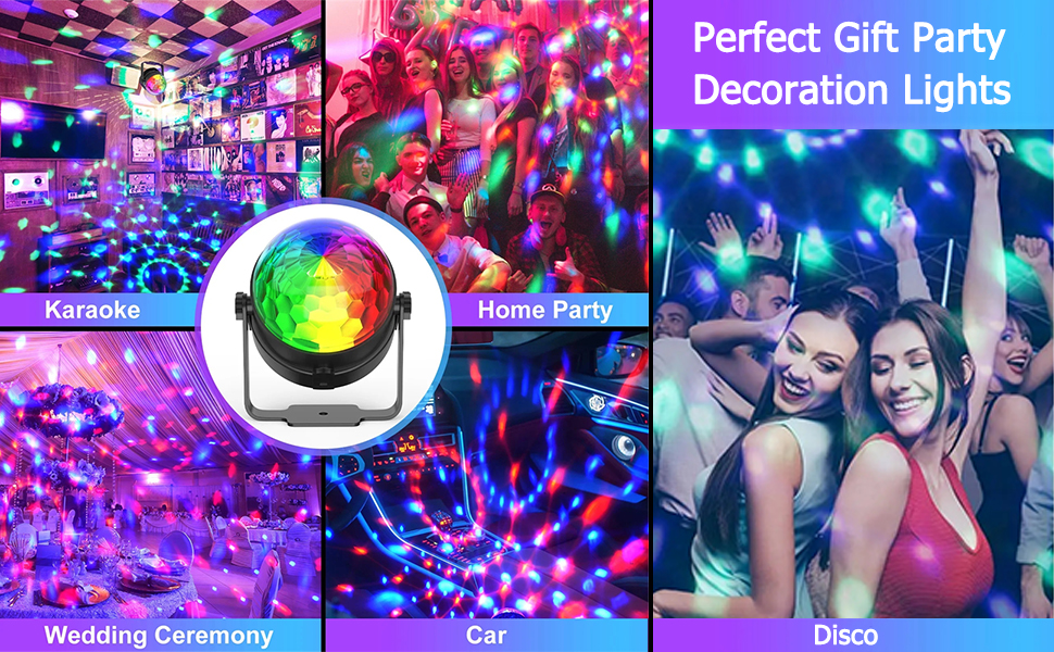 Perfect party decorations: Good choice as party,Holiday, Wedding, Christmas, Halloween,Karaoke, DJ