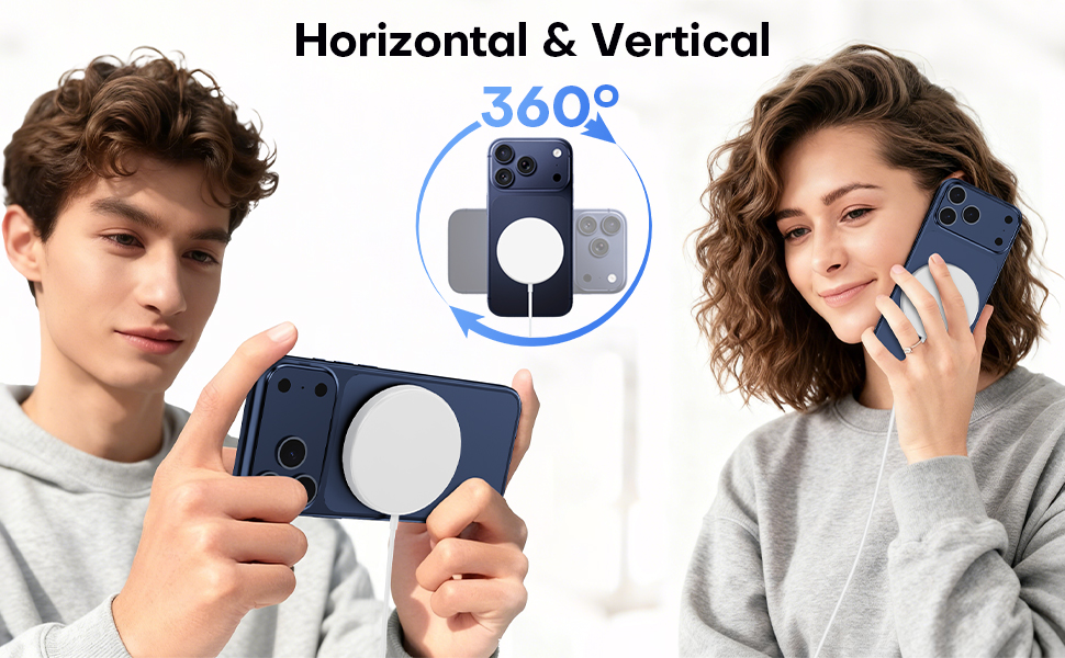 Magnetic Wireless Charger 2Pack 6FT Apple Magsafe Charger,MagSafe Charging Wireless iPhone Charger