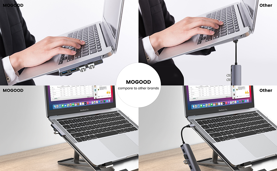 usb c hub 4 in 1