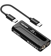 MECHEN AP10 USB C to AUX Headphone Amp DAC Dongle 3.5mm Jack Audio Portable Amplifier Dual Output...