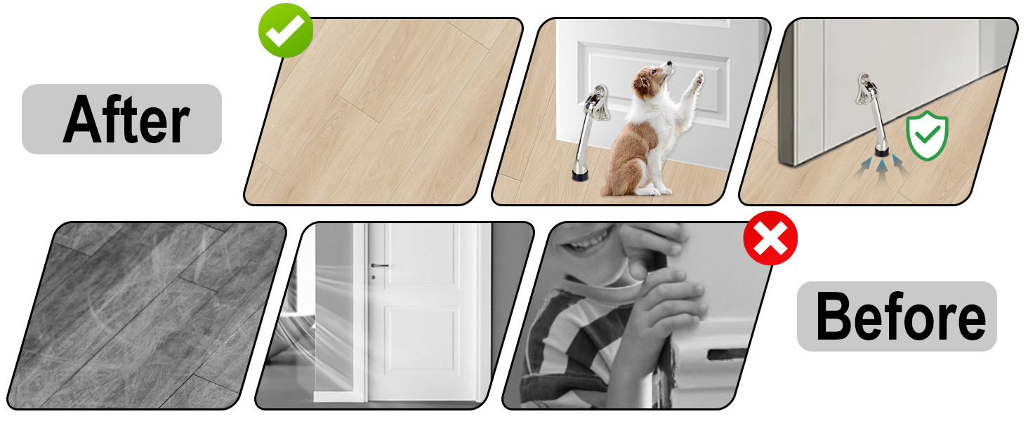  Door Stopper Replacement Rubber Tips