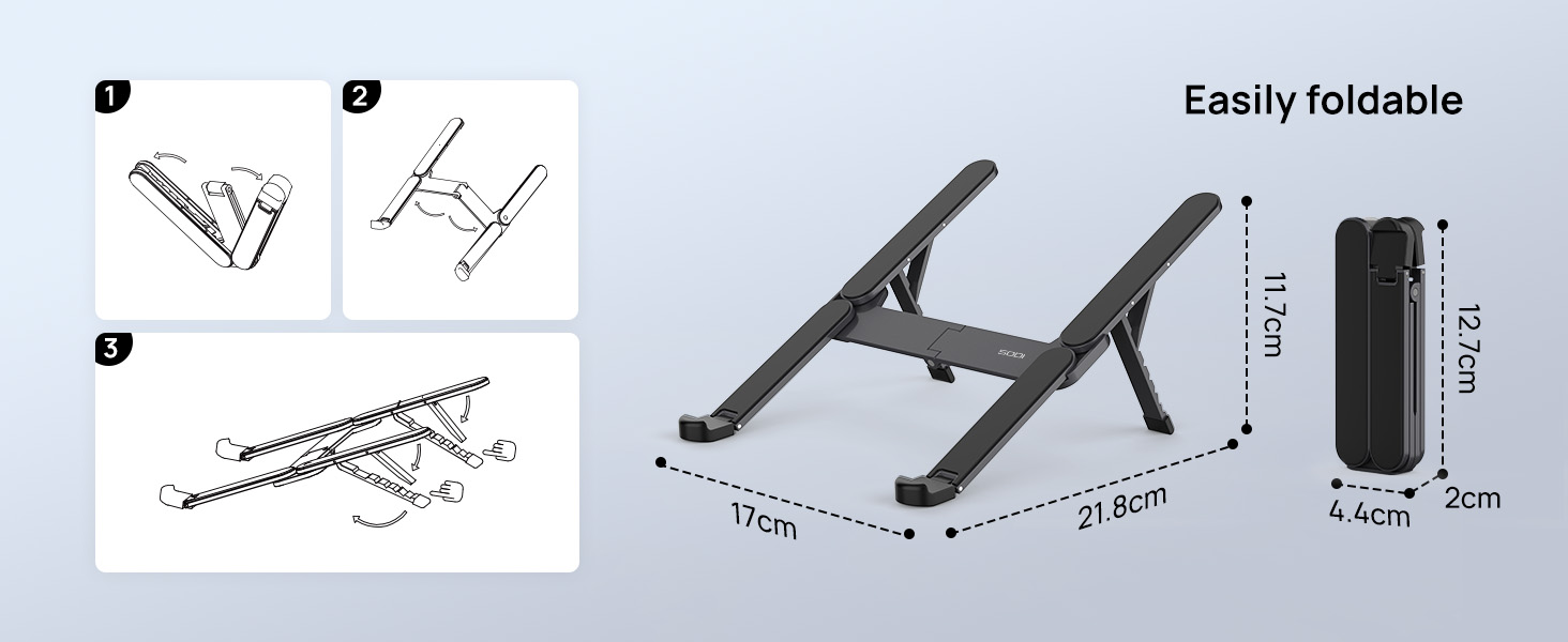 portable laptop stand for travel
