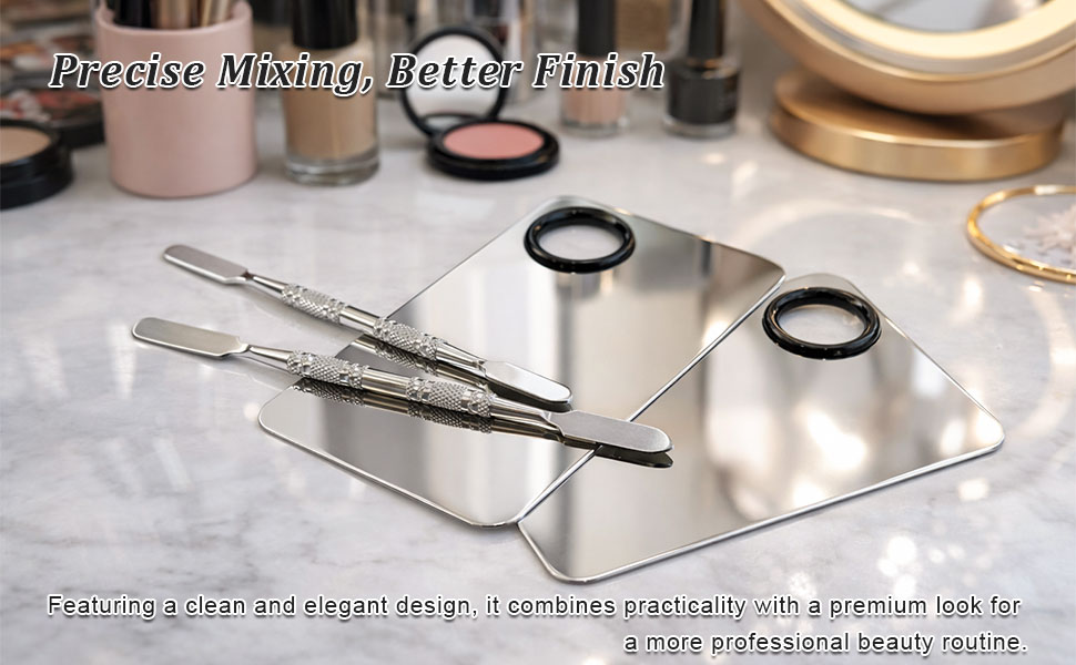 Precise mixing, better finish