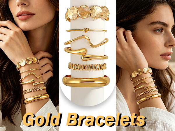 Gold Bangle