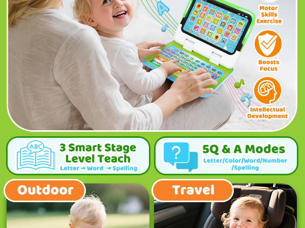 learning toys for 1 year old tablet for kids 1-3 toddler tablet toddler learning tablet