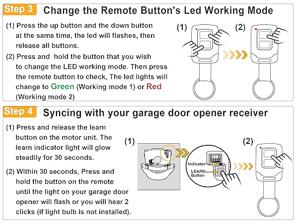 890MAX Garage Door Remote Control