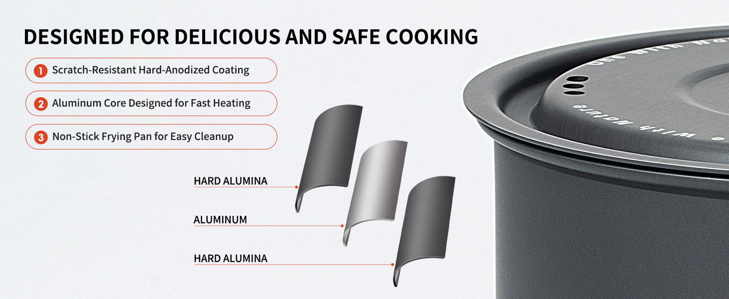 camping cooking set