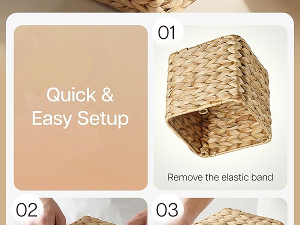 wicker tissue box