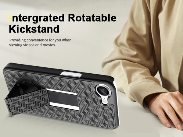 iPhone 16e Case with kicstand function stand iPhone 16E Case protector slim fit thin fit