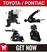 Engine Motor Mount, Compatible with 2009-2013 Toyota Corolla 1.8L,2009-2013 Toyota Matrix 1.8L,20...