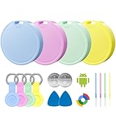 Air Tags for Android,Air Tags-4 Pack Android,Android Tracker Tags with 4 Case,2 Year Battery Life...