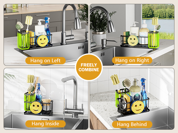 sink caddy stainless steel