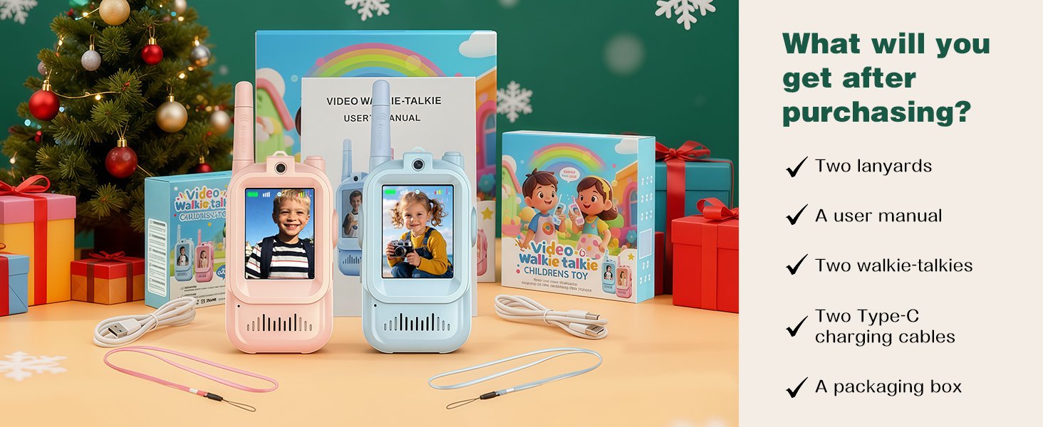 Video Walkie Talkie for kids