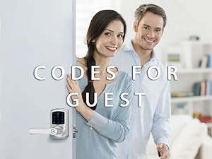 HIDALIFE Touchscreen Keyless Entry Door Lock with Handle