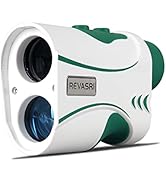 REVASRI Laser Rangefinder for Disc Golf and Golf Slope Compensation, 1000 Yards/3000 Feet Recharg...