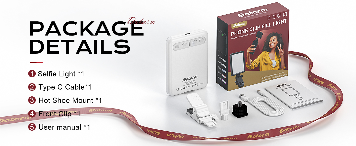 ring light clip light for phone photography selfie light cell phone selfie light ring selfie light