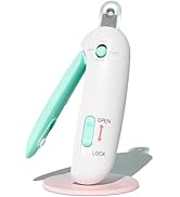 Paioxerty Cat Nail Clipper | Cat Nail Trimmer with Clipping Debris Storage, Adjustable Sizes, Hid...