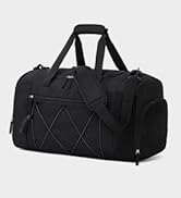 Vorspack Gym Bag for Men - 21 Inches Duffle Bag for Travel Water-resistant Travel Bag with Shoe C...