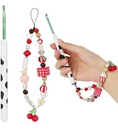 Coopay Crochet Hooks, Crochet Hook with Soft Polymer Clay Handle and Attached Bracelet - Stylish ...