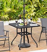 Yaheetech Outdoor Dining Table for 4 People