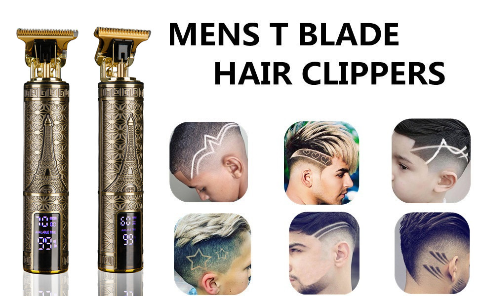 Mens T blade hair clippers
