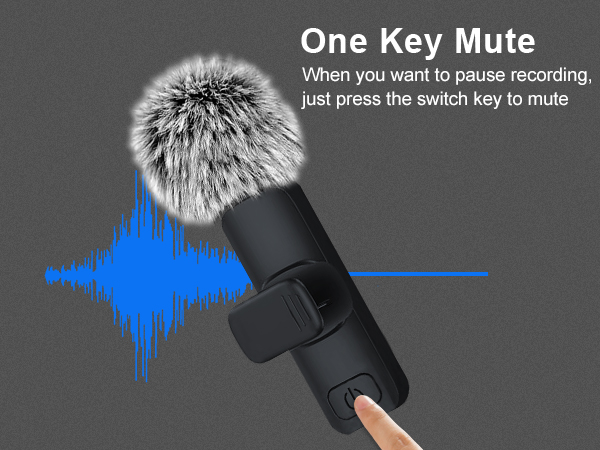 Mini Wireless Lavalier Microphone