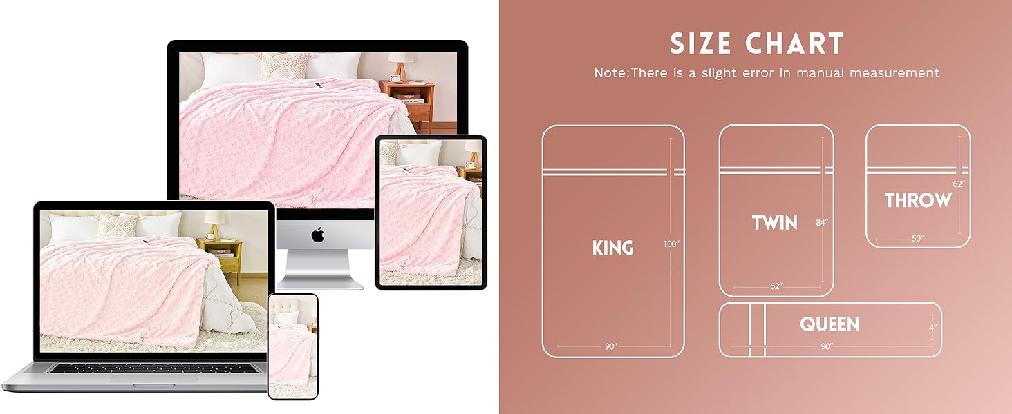 50x60 Throw Heating Blanket