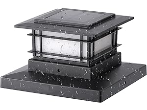 Solar Flame Post Lights