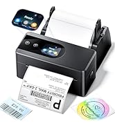 Phomemo Thermal Label Printer Upgraded with Touchable Screen, Shipping Label Printer for Small Bu...