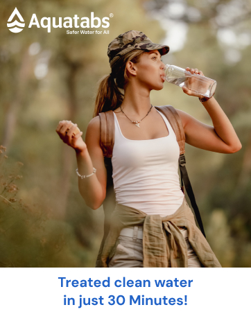 Aquatabs water purification tablets – water purifying tablet and water purifier tablets for use