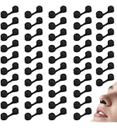 100 Pieces Nose Sponge Filter Disposable Nose Plug Filters for Women Men Sunless Spray Tanning Ou...