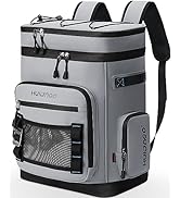Hulongo Large Waterproof Insulated Cooler Backpack for Men &amp; Women, Leak Proof Cooler Backpack fo...