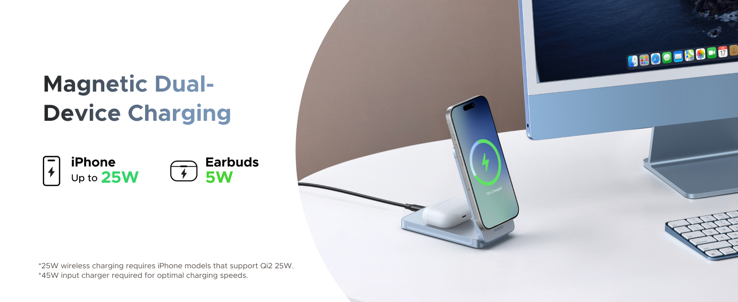 Magnetic Dual-Device Charging