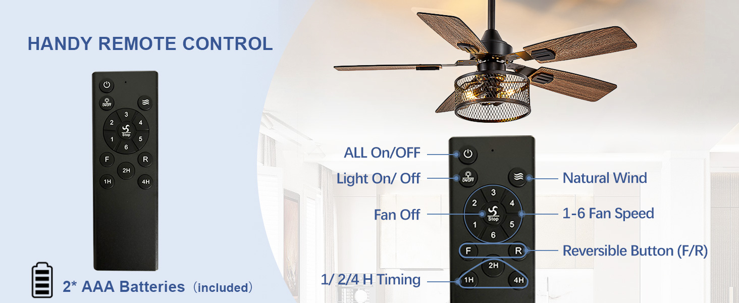 vintage ceiling fan with light for living room