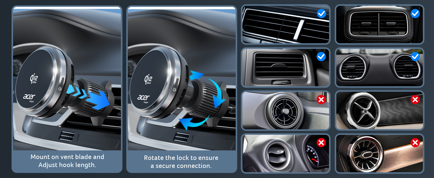 magsafe car mount charger