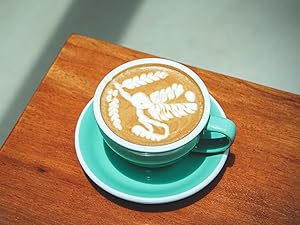 latte art cup