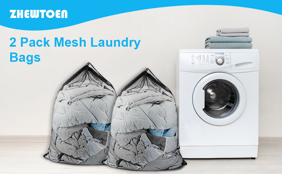 ZHEWTOEN Mesh Laundry Bags