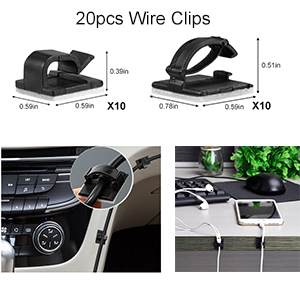 20'' universal car headphone clip for all cars