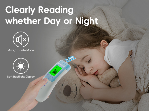 Berrcom Forehead Thermometer for Adults and Kids