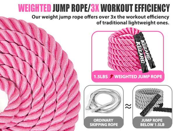 weighted jump rope