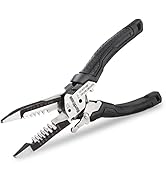 HURRICANE 6-in-1 Wire Stripper, Crimping Tool, Wire Cutter Stripping Tool, Multifunctional Electr...