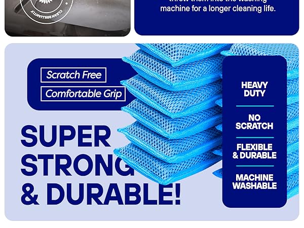 washable sponges