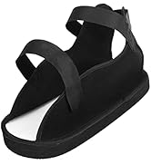 YUYTE Post Op Shoe Broken Toe Open Walking Shoe Foot Cast Boot Adjustable Straps for Ankle Injure...