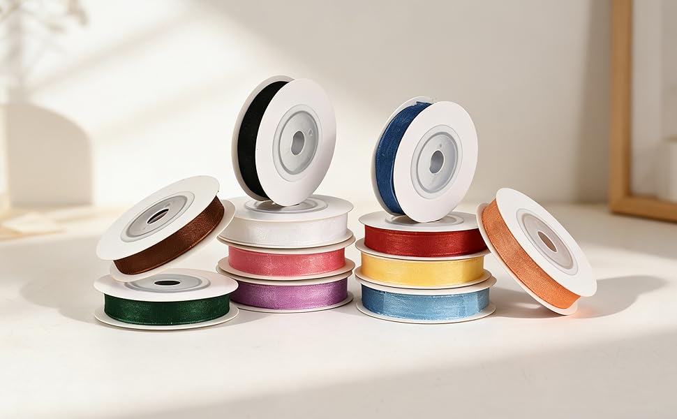 12 Organza Ribbon