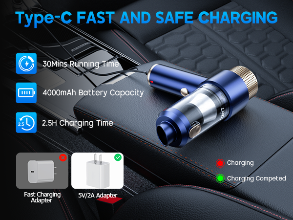 TYpe-C FASTANDSAFE CHARGING