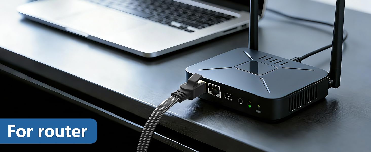 Compatible Devices:Laptop, Modem, Router, Television